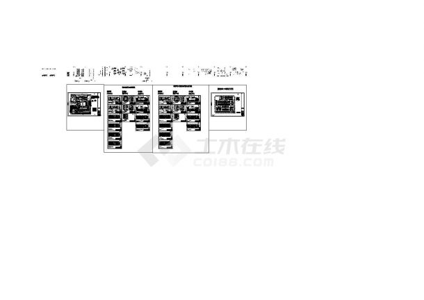 江苏某社会福利院养老院智能化电气系统设计CAD全套图纸-图一