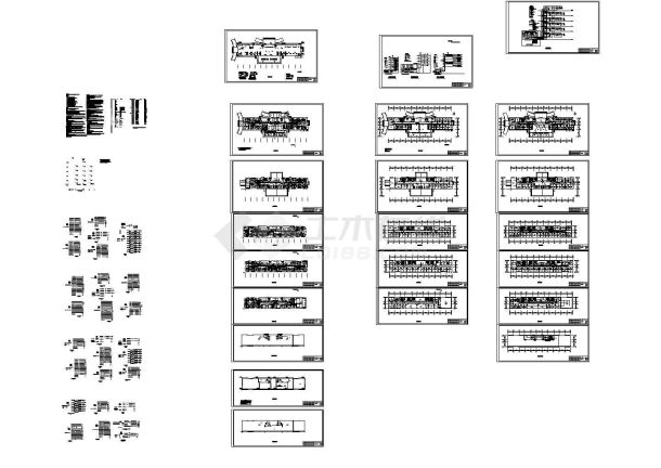 河南某医院门诊楼强弱电施工CAD全套图纸-图一