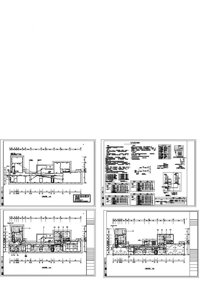 北京丰台区某幼儿园2层砖混教学楼电气系统设计CAD施工图_图1