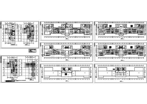 厦门某高中附属幼儿园3层教学楼电气系统设计CAD施工图-图一