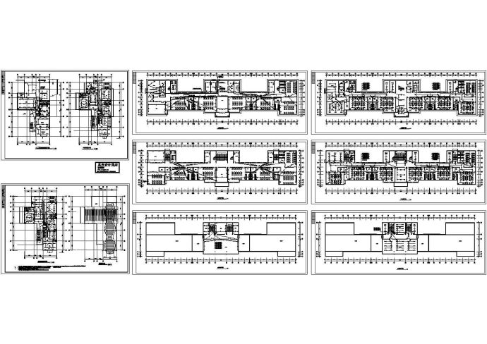 厦门某高中附属幼儿园3层教学楼电气系统设计CAD施工图_图1