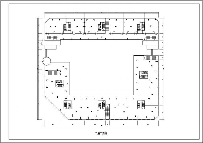 万科润园高层住宅小区户型平面设计CAD图纸_图1