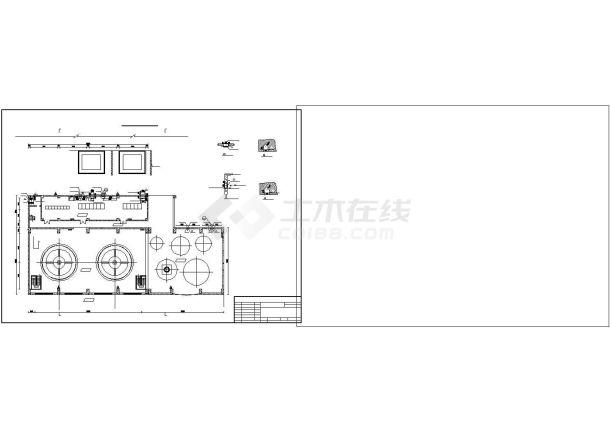 水电站暖通施工图全套-图一