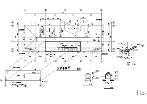 私家别墅CAD建筑施工图-图二