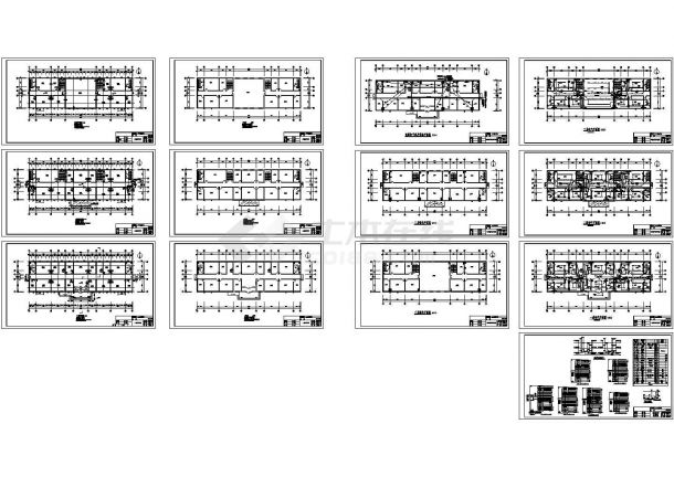 办公楼设计_【江西】某公司三层办公楼CAD电气施工图纸-图一