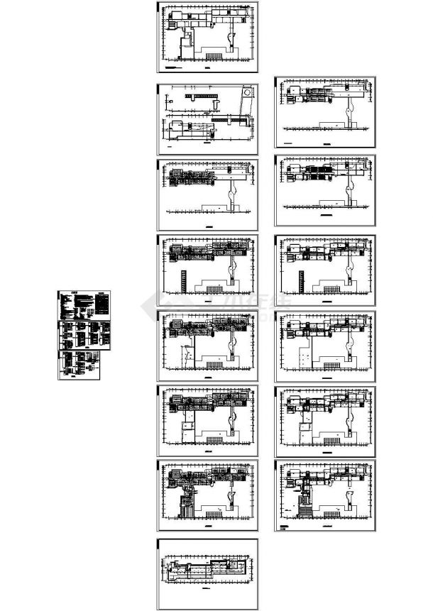 【江苏】某职校教学楼建筑电气全套CAD设计图纸-图一