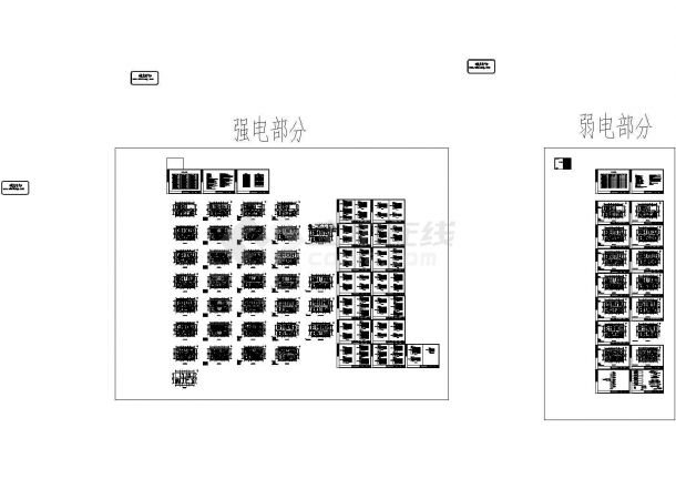 [南京]15层办公大楼全套电气施工图纸68张-图一