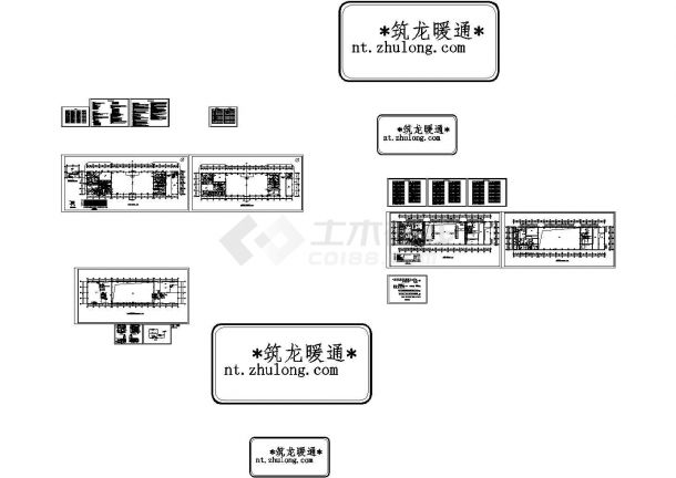[江苏]站房空调及通风排烟系统设计施工图纸-图一