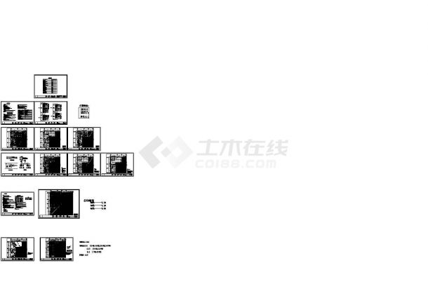 [南京]万达广场办公层装修机电施工图设计-图一