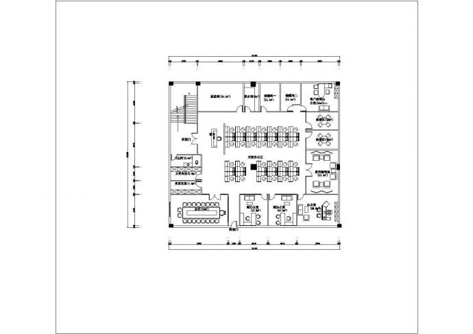 [江西]商业办公楼多联机空调系统设计施工图_图1