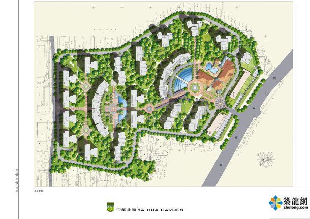 [长沙]花园小区景观概念设计方案-图二