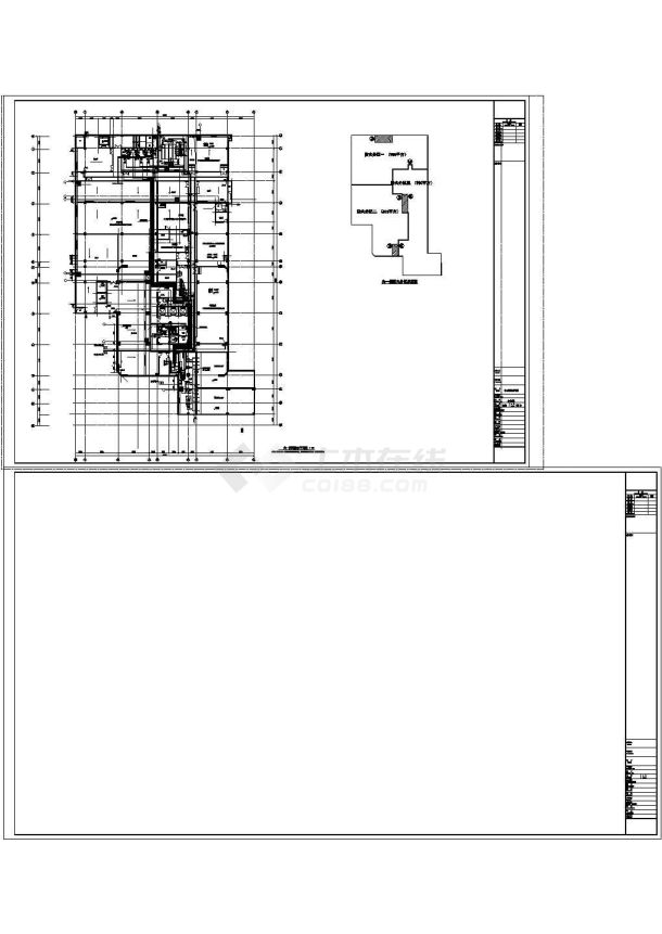[安徽]二十六层宾馆给排水CAD施工图纸-图一