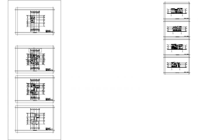 [广州]两层花园式住宅建筑设计施工图（含效果图）_图1
