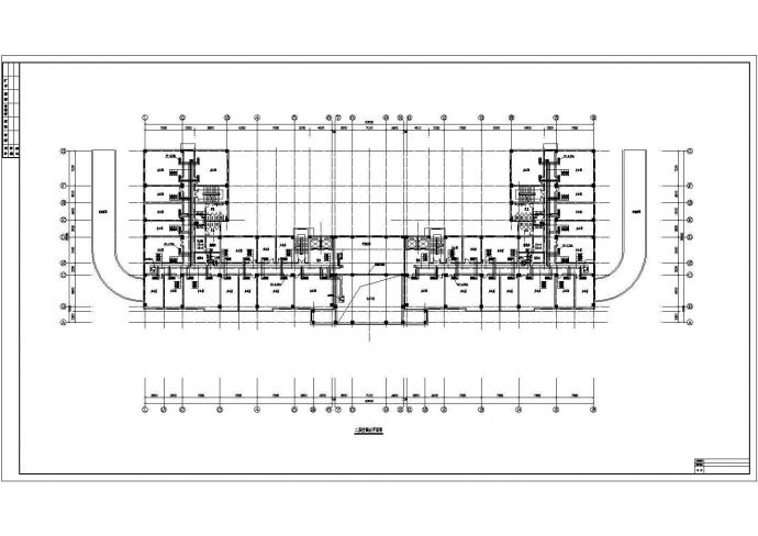 5600平米8层框架结构商业大厦全套空调系统设计CAD图纸_图1