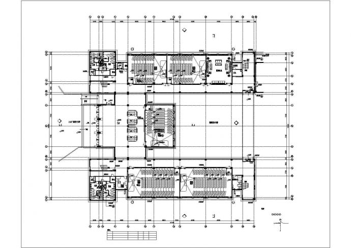 某大学7700平米五层教学综合楼中央空调系统设计CAD图纸_图1