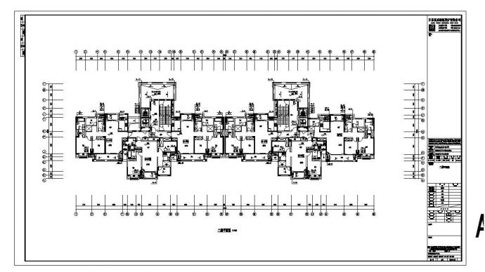 某三十层住宅给排水消防系统设计施工cad图纸_图1