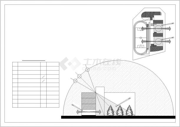 衢州市某实验小学新校区平面规划设计CAD图纸（占地1万平/含单体图）-图二