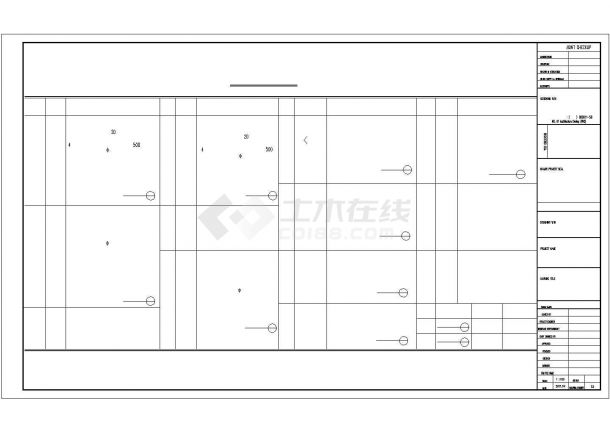 [辽宁]办公楼土建工程量计算及预算书（广联达软件实例图纸）-图一