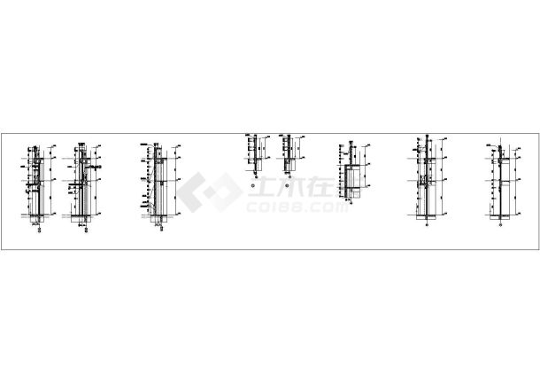 办公楼建筑工程量计算实例(含节点详图)-图一