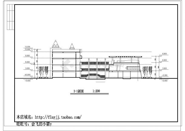 4层幼儿园建筑方案设计图-图二