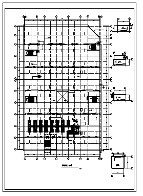 某市五层商场建筑空调通风施工cad图_商场空调施工-图一