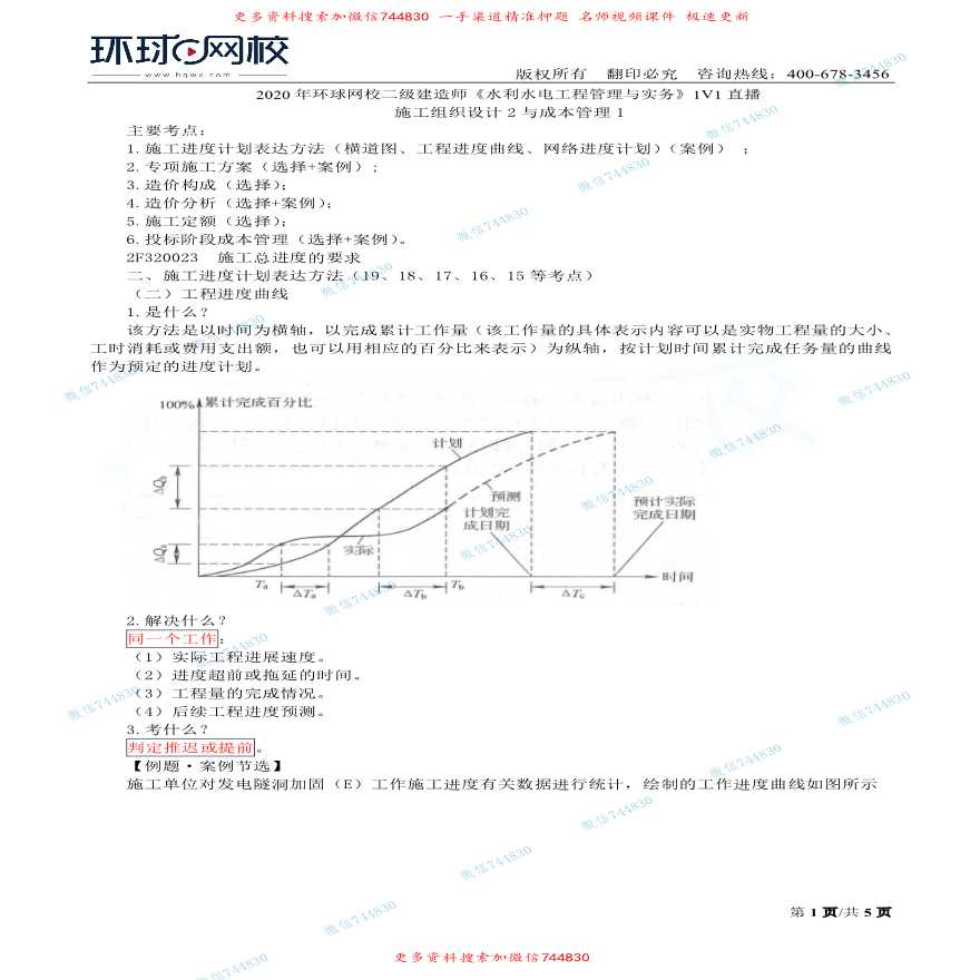 第35讲-施工组织设计2与成本管理1(一)-图一