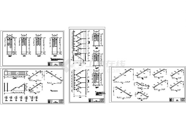 某十一层高层建筑框架结构设计图纸-图二
