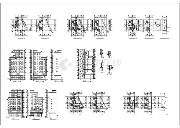 私宅CAD建筑设计方案图-图一