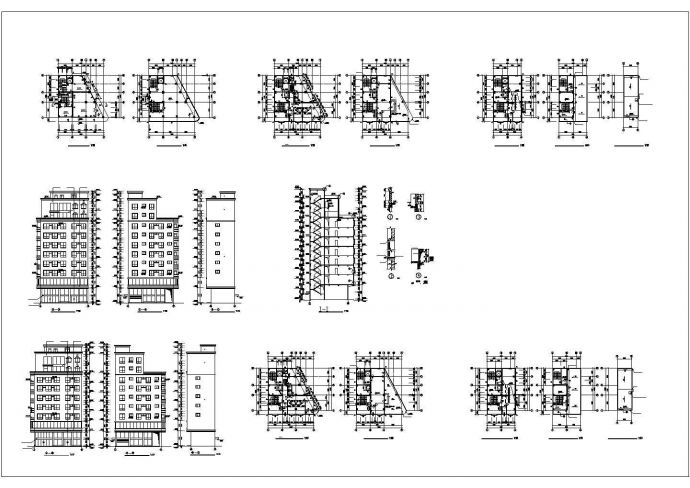 私宅CAD建筑设计方案图_图1