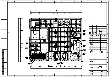 某市二层商业办公楼多联机空调施工cad图_办公楼空调施工-图二