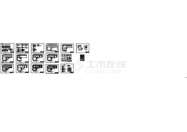 体育训练教学楼电气施工图-图一