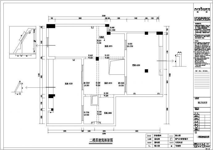 连江复式楼____二层CAD设计图图纸_图1