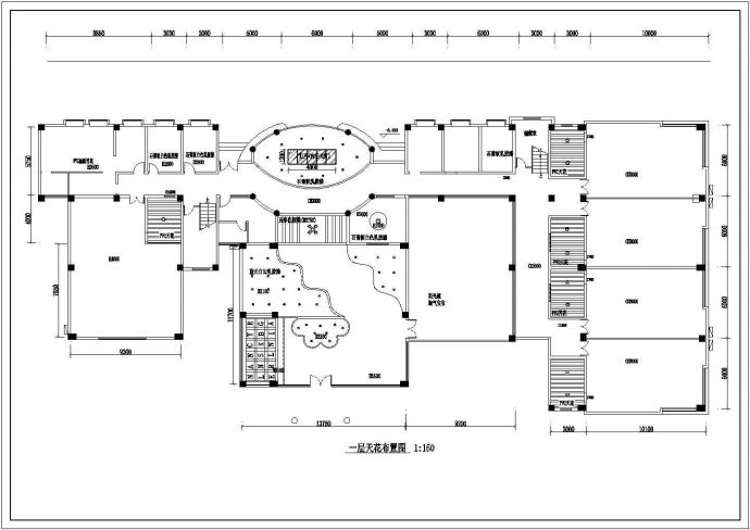三层幼儿园建筑设计cad图纸_图1