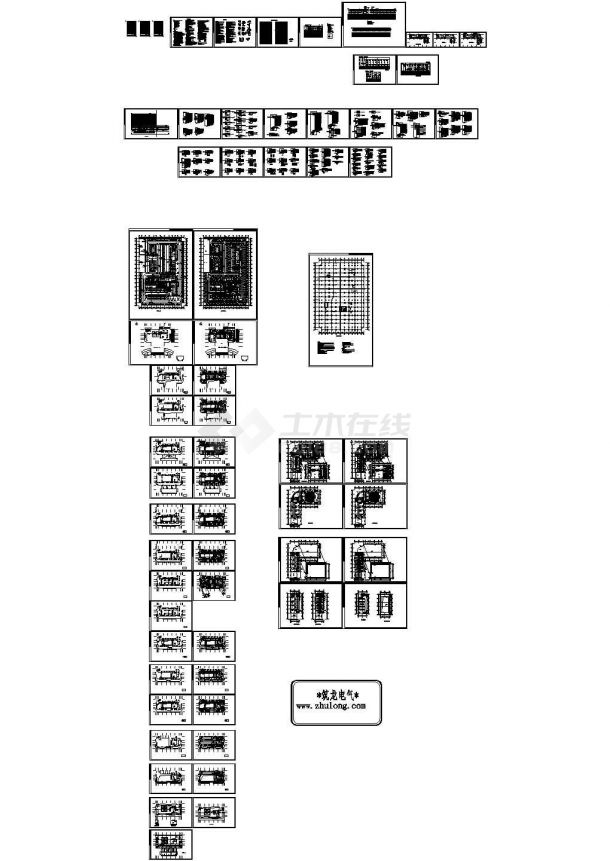 [江西]二十五层科技信息综合楼全套电气施工图纸67张-图一