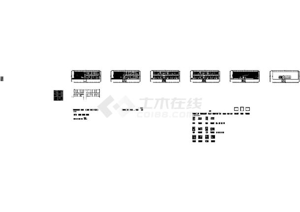 【北京】某眼科医院建筑水电全套CAD方案图-图一