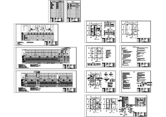 市政协配电室施工CAD图纸第2版_图1