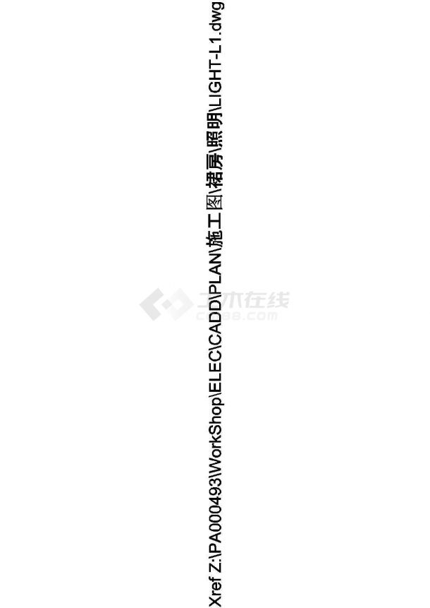 [天津]某地中钢国际广场商业酒店综合体全套电气施工cad图-图二