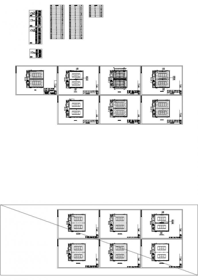 北京某大学体育馆布灯CAD设计图纸_图1