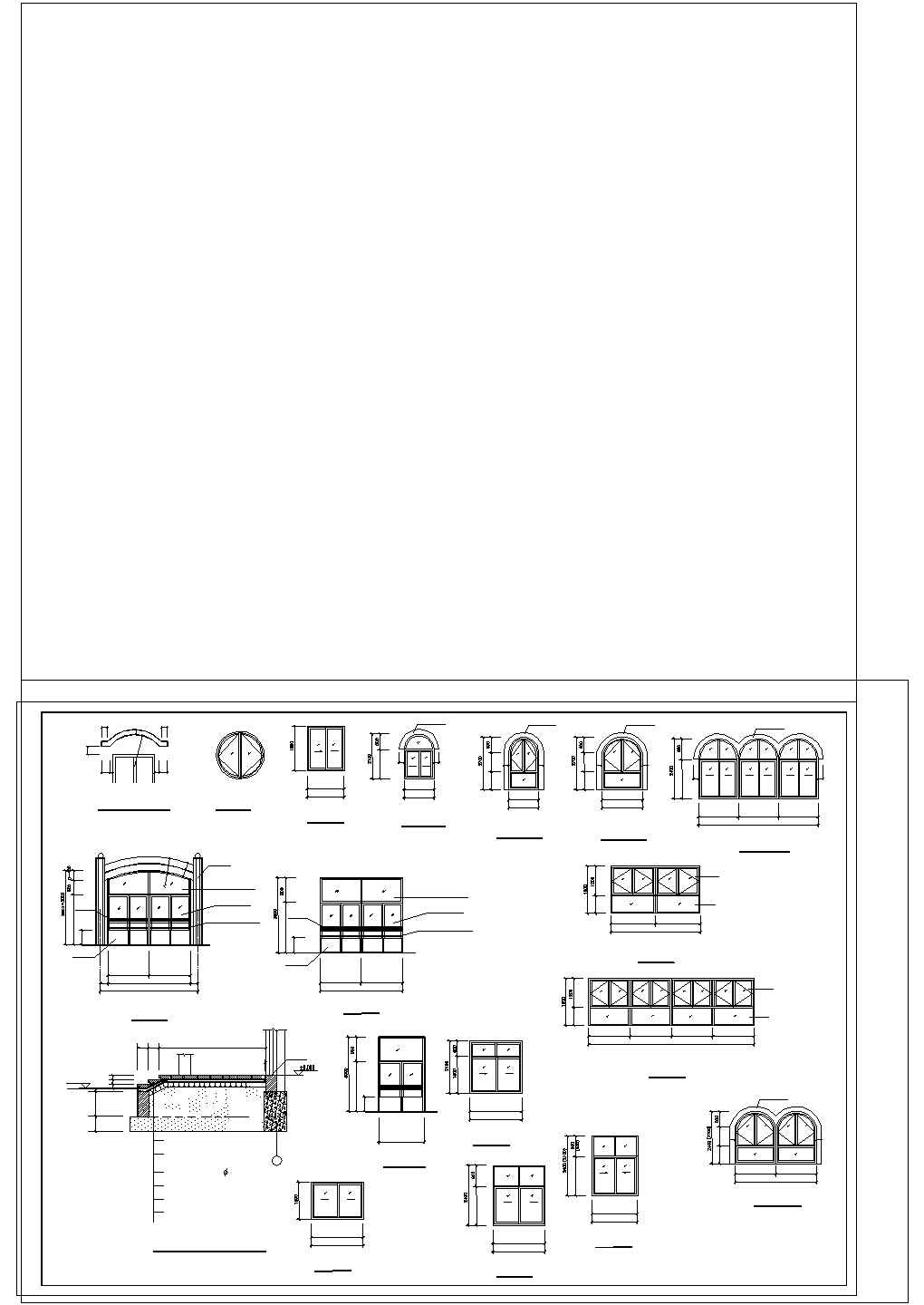 3层2763.41平米幼儿园建筑施工图（含设计说明，楼梯、门窗、卫大样）