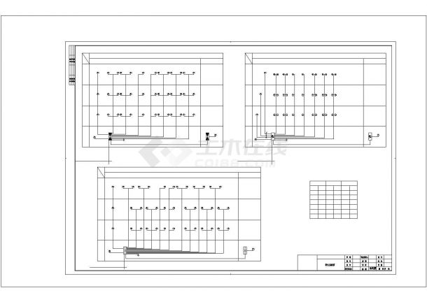 办公楼设计_多层办公楼电气设施设计方案施工cad图纸，共一份资料-图一