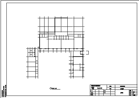 单层框架结构唐山南湖人家仿四合院全套建筑施工cad图，共十二张-图二