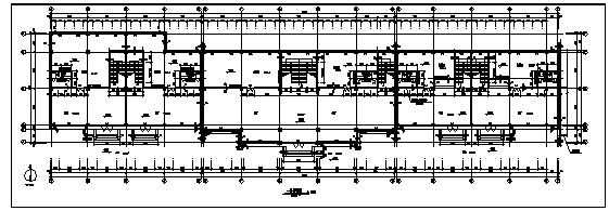 三层大型仿古建筑的建筑施工cad图（带效果图，共七张）-图一