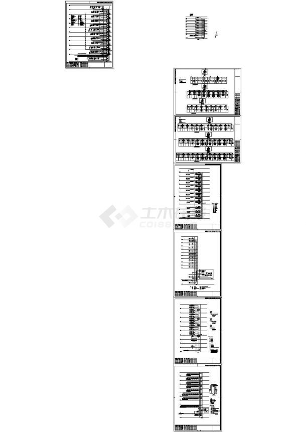 大型医院弱电智能化电气设计CAD图纸（含楼宇自控）-图二