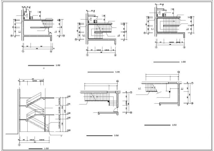 西宁市某私立幼儿园2760平米3层砖混结构教学楼建筑设计CAD图纸_图1