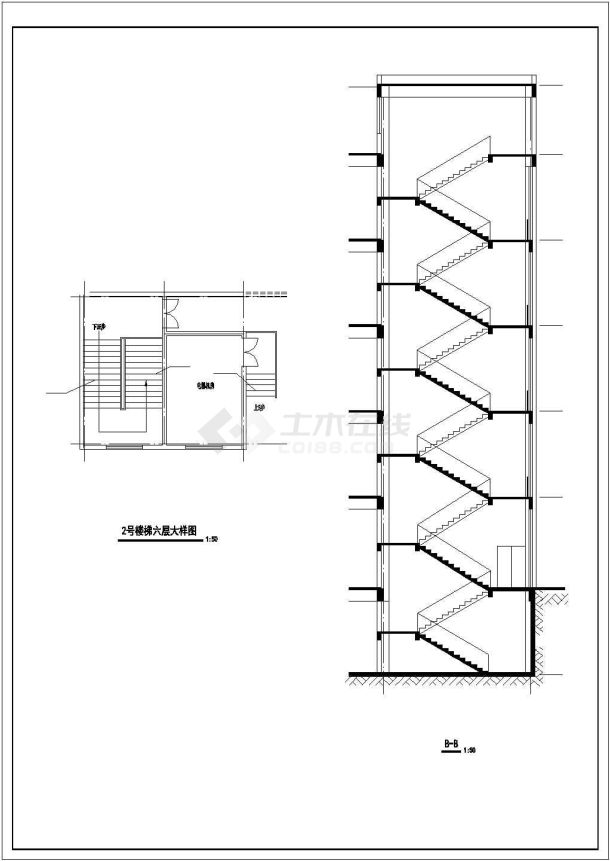 安徽某32层高层住宅建筑施工CAD全套图纸-图一