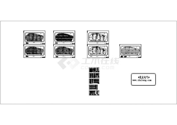 [河南]大型公共建筑地下车库全套电气CAD图纸-图一