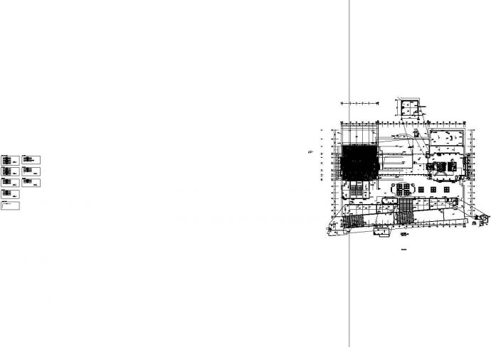中山希尔顿酒店七层平面全套非常实用设计cad图纸_图1