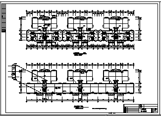 十一层大型商住楼综合性建筑设计cad图(带地下室设计，共二十四张)-图二