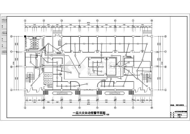 北京某医院1千平米单层体检中心电气施工设计CAD图纸-图二