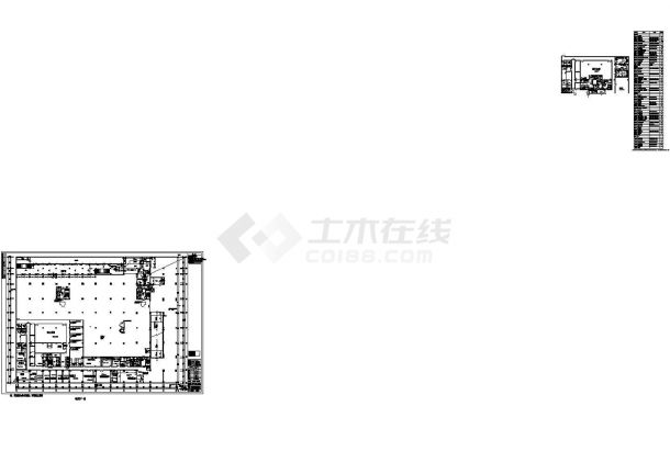 重庆五星级大酒店厨房整套非常标准设计cad图纸-图二